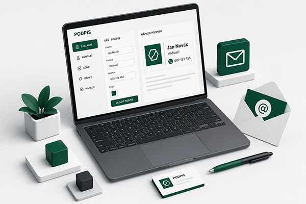 Generátor jednotných firemních podpisů do e-mailu